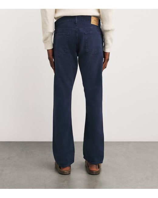Polo Ralph Lauren Blue Hampton Relaxed Straight Jeans for men