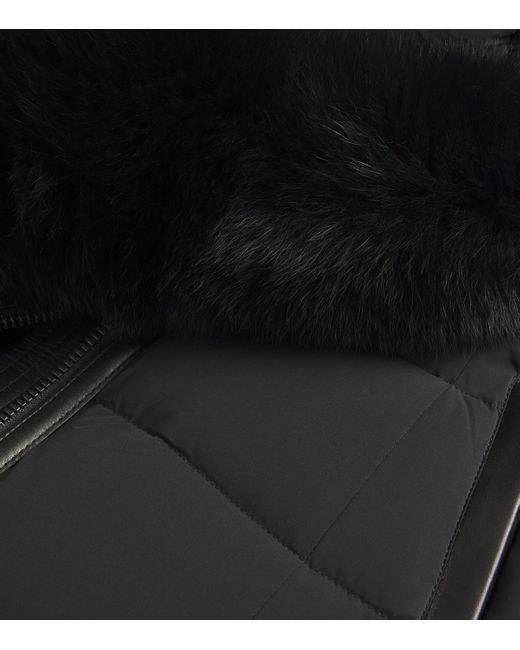Mackage Black Down-Filled Calla Coat
