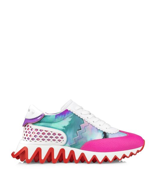 Christian Louboutin Loubishark Donna Red Sole Runner Sneakers