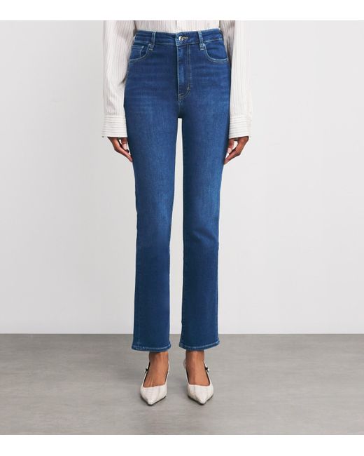 FRAME Blue The Pencil Slim Jeans