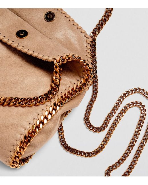 Stella McCartney Brown Mini Falabella Tote Bag
