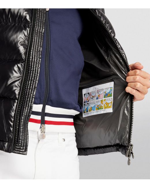 Moncler Black Maya Puffer Jacket for men