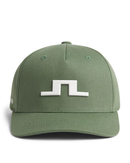 J.Lindeberg Green Heath Cap for men