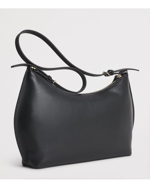 Claudie Pierlot Black Leather Shoulder Bag