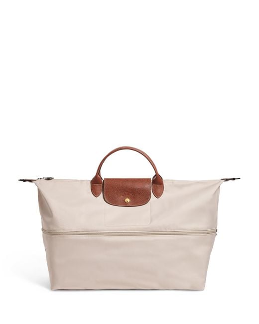Longchamp Brown Expandable Le Pliage Original Tote Bag