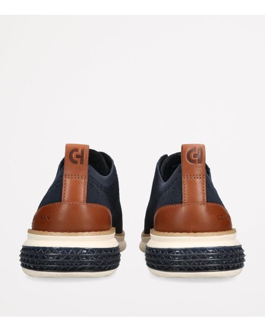 Cole Haan Blue Øriginalgrand Energyweave Stitchlite Oxford Sneakers for men