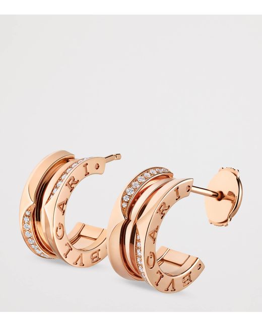 BVLGARI Natural And Diamond B.Zero1 Earrings
