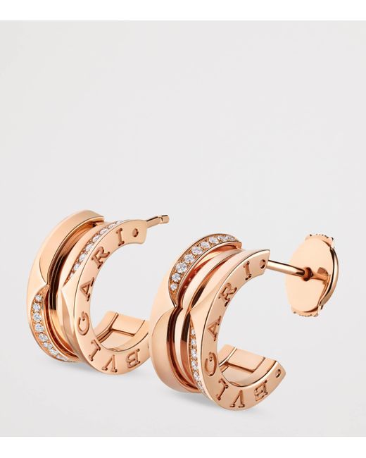 BVLGARI Natural And Diamond B.Zero1 Earrings
