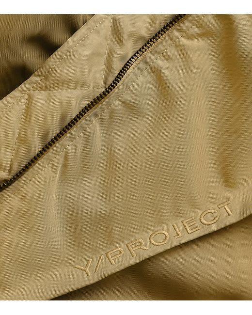 Y. Project Green Double-zip Bomber Jacket for men