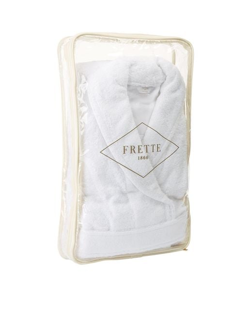 Frette White Unito Robe