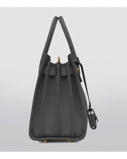 Saint Laurent Black Sac De Jour Tote Bag