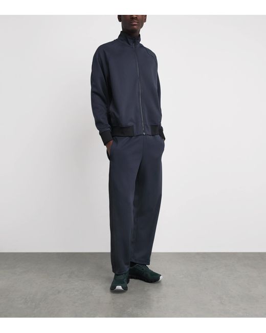 On Shoes Blue Courtside Track Jacket for men