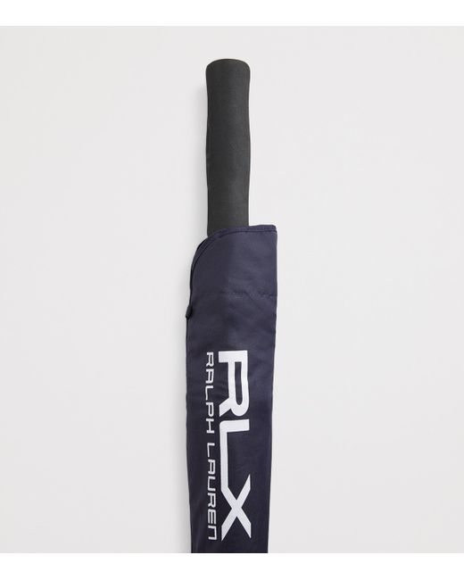 Ralph Lauren Blue Logo Print Umbrella for men
