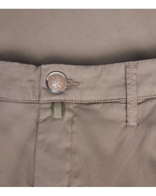 Jacob Cohen Gray Bobby Slim Trousers for men