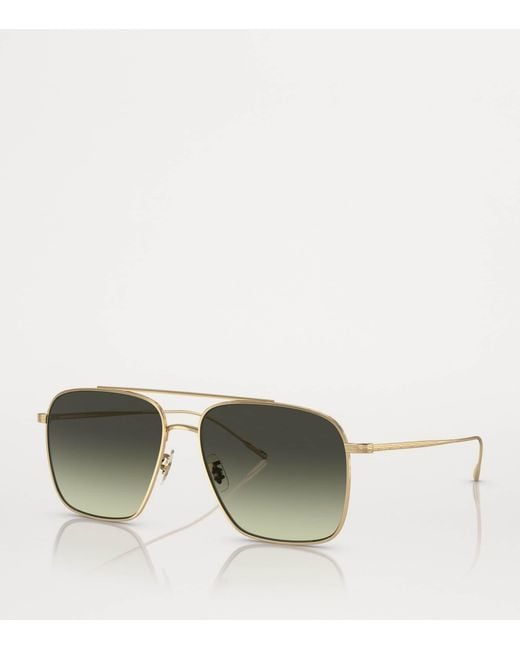 Oliver Peoples Green Titanium 0Ov1320St Sunglasses