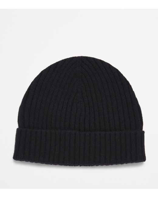 Brioni Black Cashmere Beanie for men