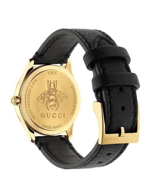 Gucci Metallic Gold-plated G-timeless Watch 29mm for men