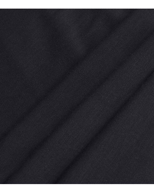 Boss Blue Pack Of 3 Stretch-Bamboo Viscose T-Shirts for men