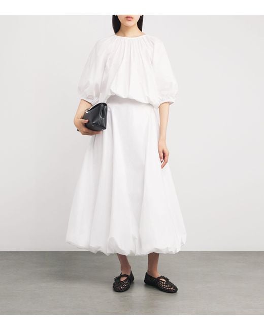 By Malene Birger White Organic Cotton Lelow Blouse