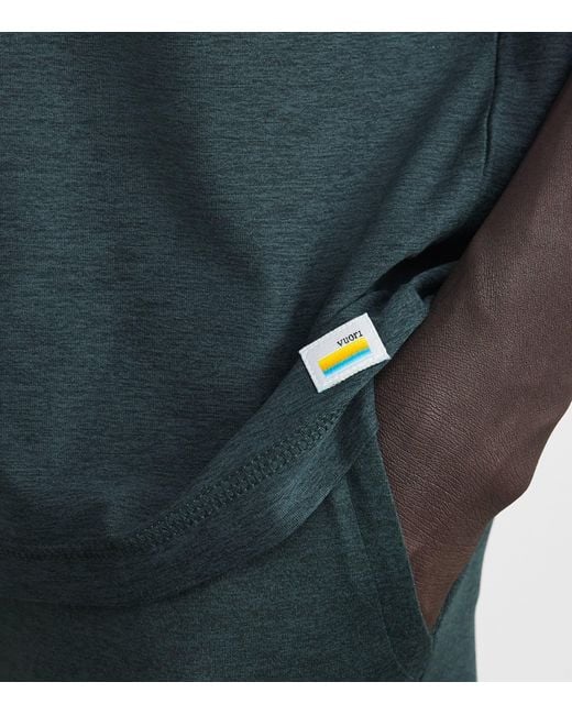 vuori Green Strato Tech T-Shirt for men
