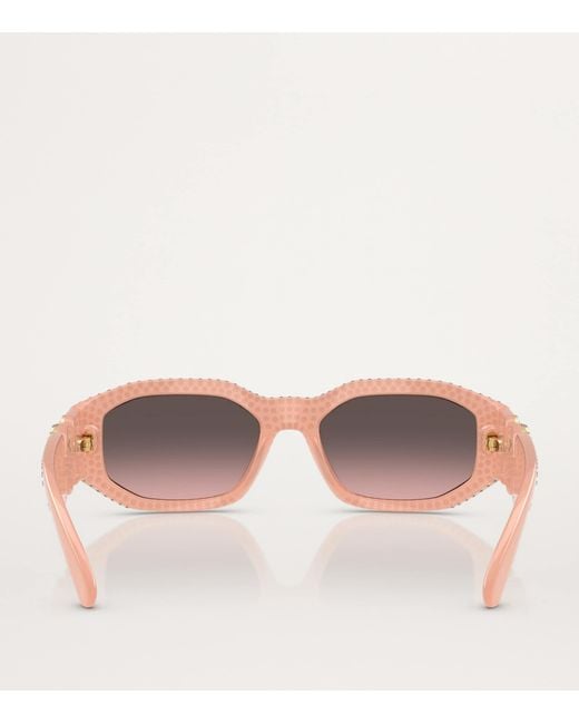 Versace Pink Nylon Sunglasses for men