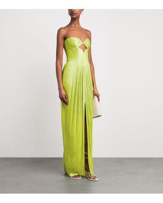 pink maxi dress for women Positano maxi dress in pink main image 0