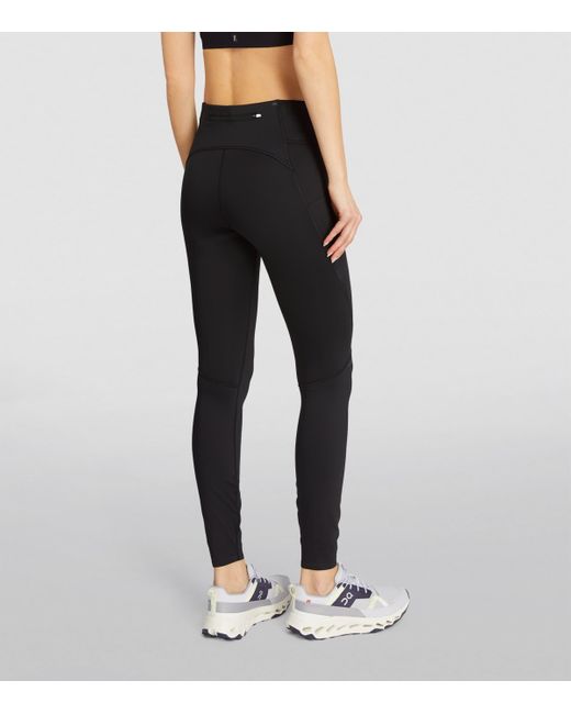 On Shoes Black Performance Leggings