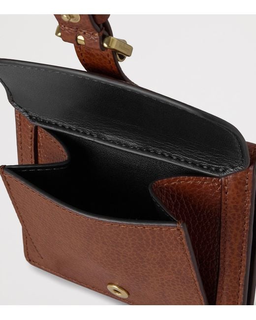 Mulberry Brown Roxanne Wallet Oak