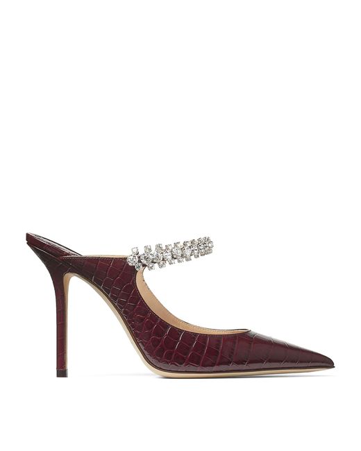 jimmy choo bing embellished mule