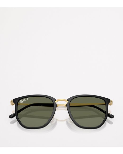 Ray-Ban Green Rb4451 Irregular Sunglasses