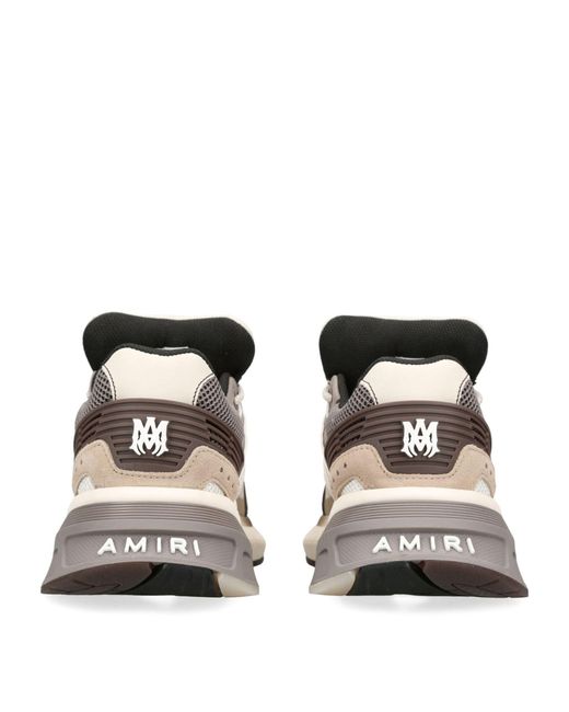 Amiri Multicolor Ma Runner Chunky-sole Leather And Mesh Low-top Trainers for men