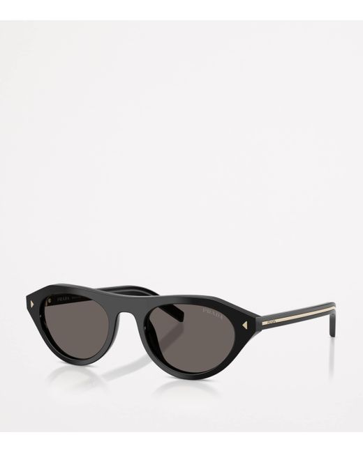 Prada Gray Acetate Pr B15S Sunglasses