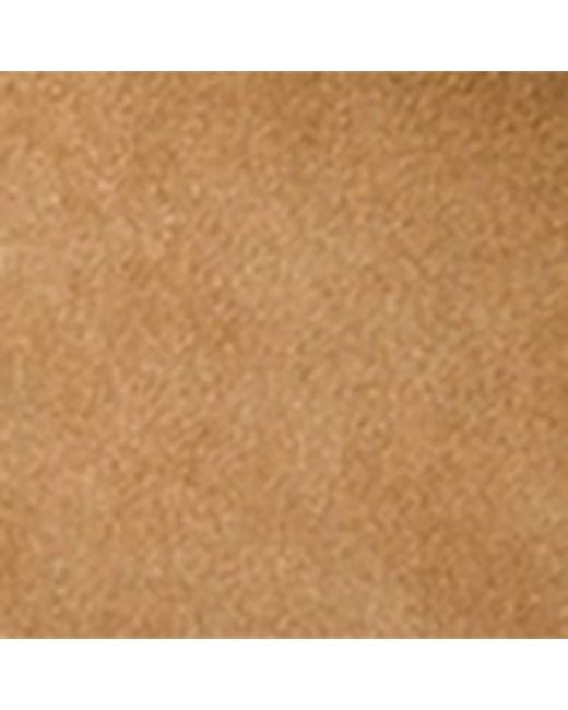 Prada Brown Suede Triangle Sandals for men