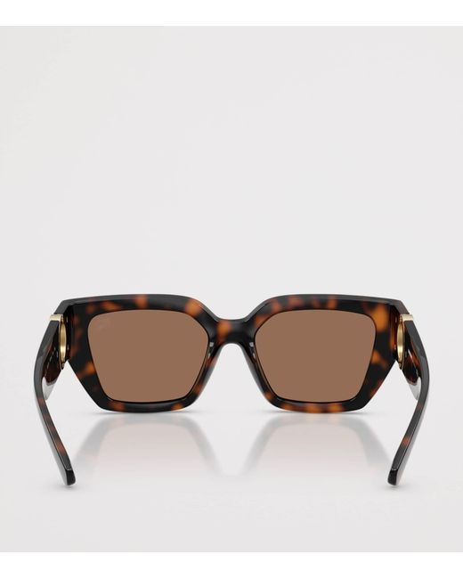 Burberry Brown Injected Be4472U Square Sunglasses