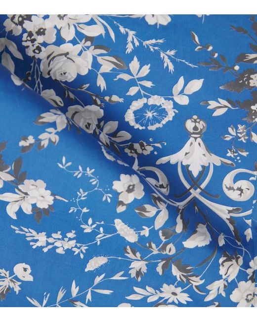Doen Blue Floral Adele Mini Dress