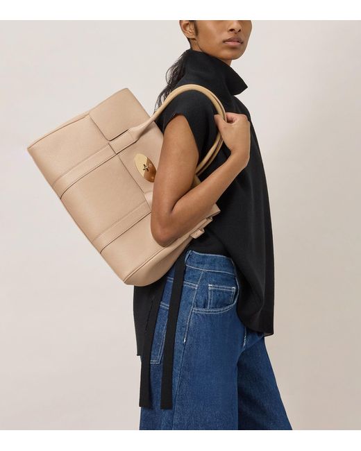 Mulberry Natural Small Leather Bayswater Shoulder Bag