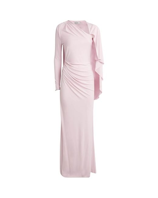 meshki knit dress Milasandra Pleated Knit Dress - Plum main image 0