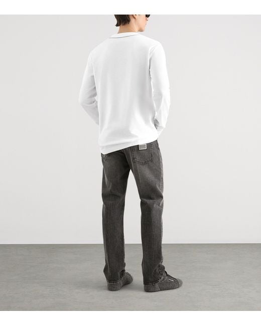 Dolce & Gabbana Gray Straight Jeans for men