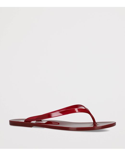 Christopher Esber Red Jo Flip Flops