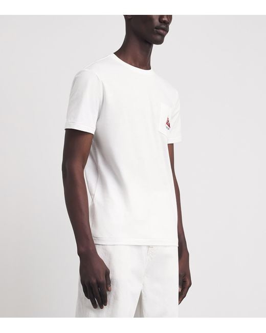 Polo Ralph Lauren White Cotton Polo Bear T-Shirt for men