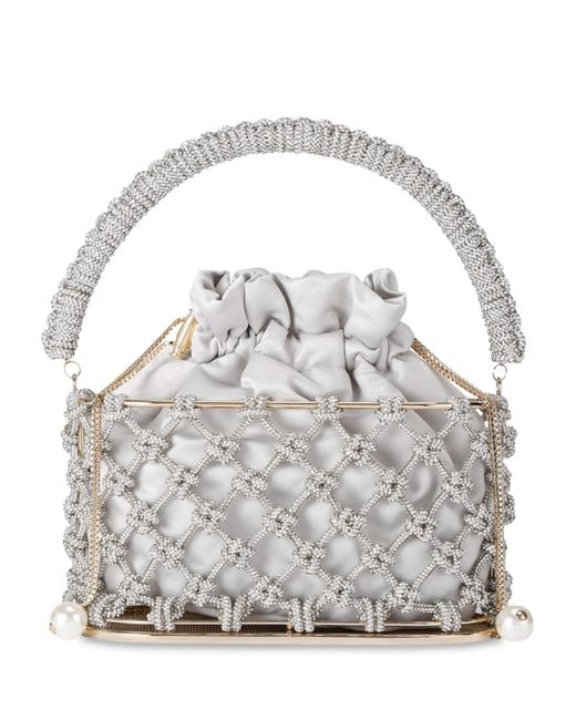Rosantica Metallic Holli Nodi Top-Handle Bag