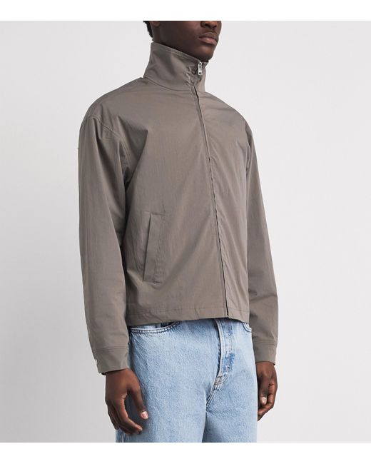 FRAME Gray Cotton-Blend Jacket for men