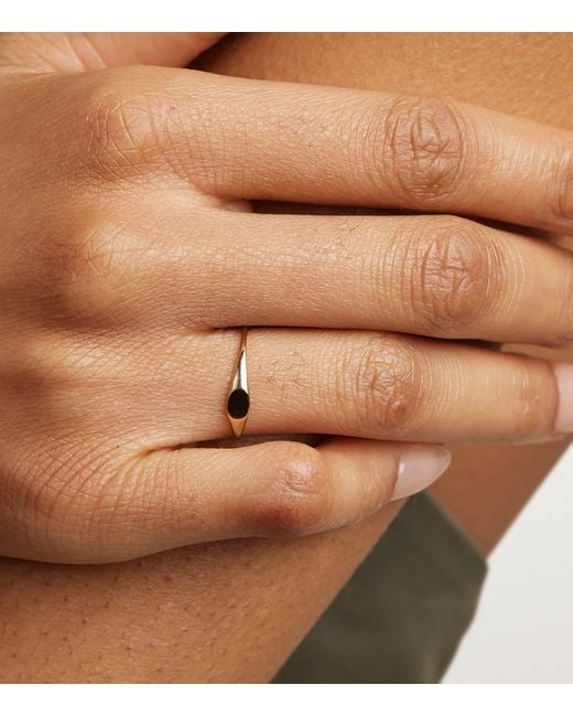 Astrid & Miyu Natural Signet Ring