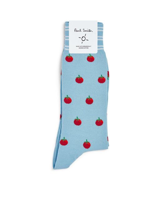 Paul Smith Blue Tomato Socks for men