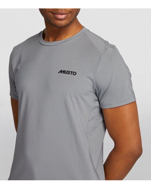 Musto Lpx Sunblock Dynamic T-shirt in Gray for Men | Lyst