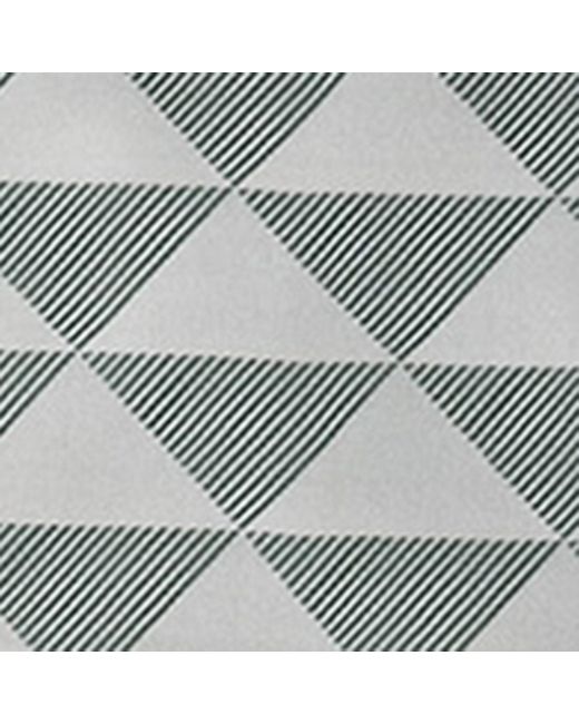 Prada Gray Silk Triangle Scarf