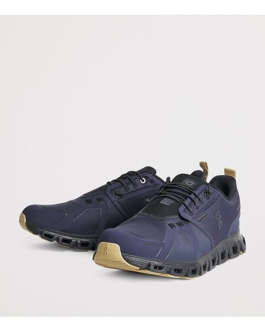 On Shoes Blue Cloud 6 Waterproof Trainers for men