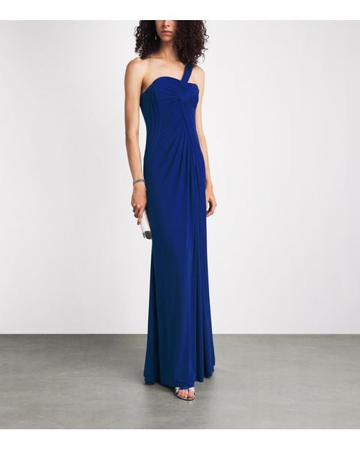Gaurav Gupta Blue Intertwine Sculpt Aether Gown