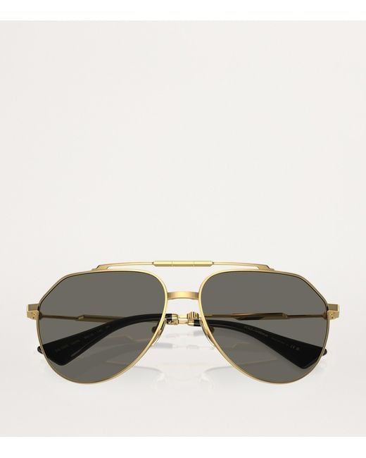 Dolce & Gabbana Gray Metal Dg2302 Sunglasses for men