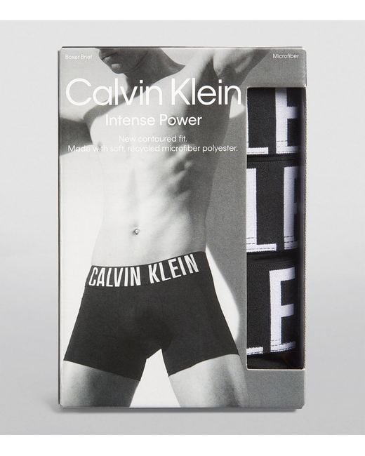 Calvin Klein Black Intense Power Boxer Briefs for men